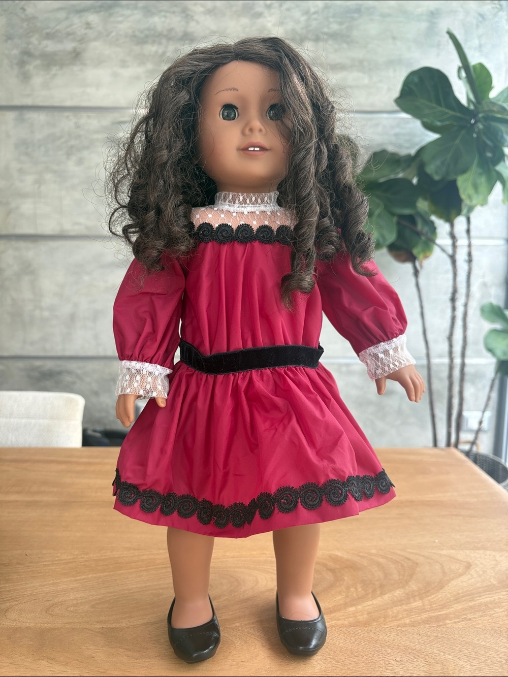 American Girl Doll - Curly hair